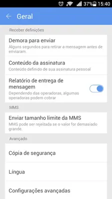 GO SMS Language Portuguese android App screenshot 1